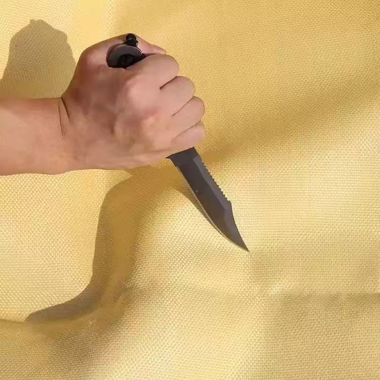 Crepe Pan Carbon - Ultra-thin 50gsm 200D Kevlar knitted fabric