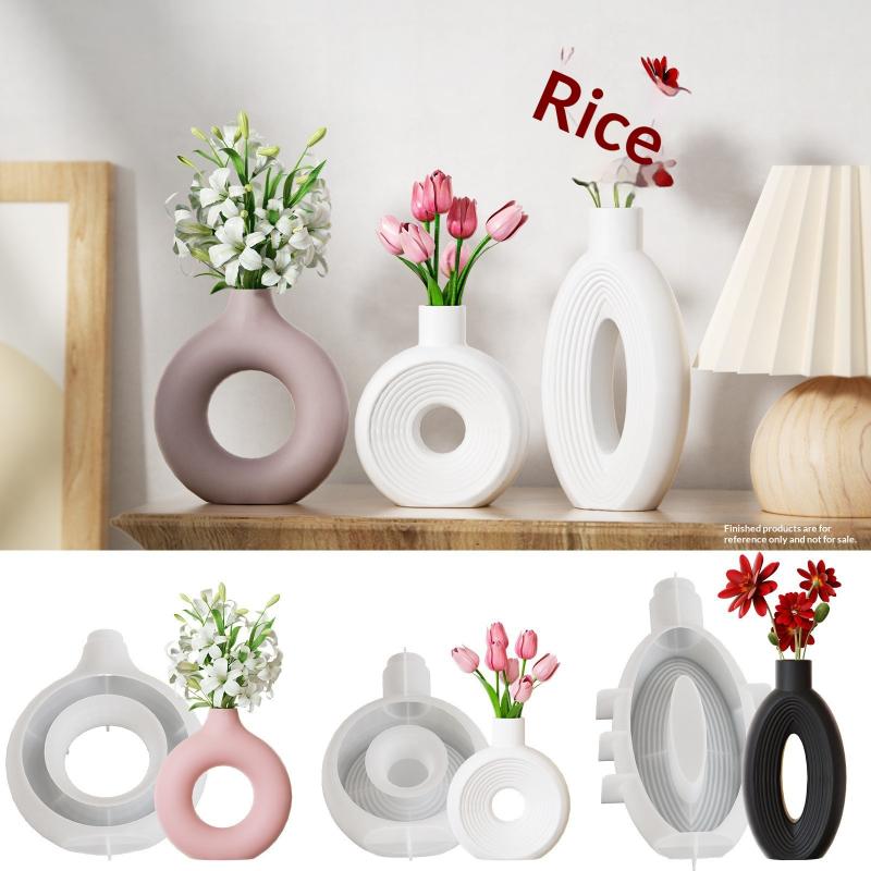 Nordic Donut Shape Vase Silico - огляд і ціна Donut Mold Silicone