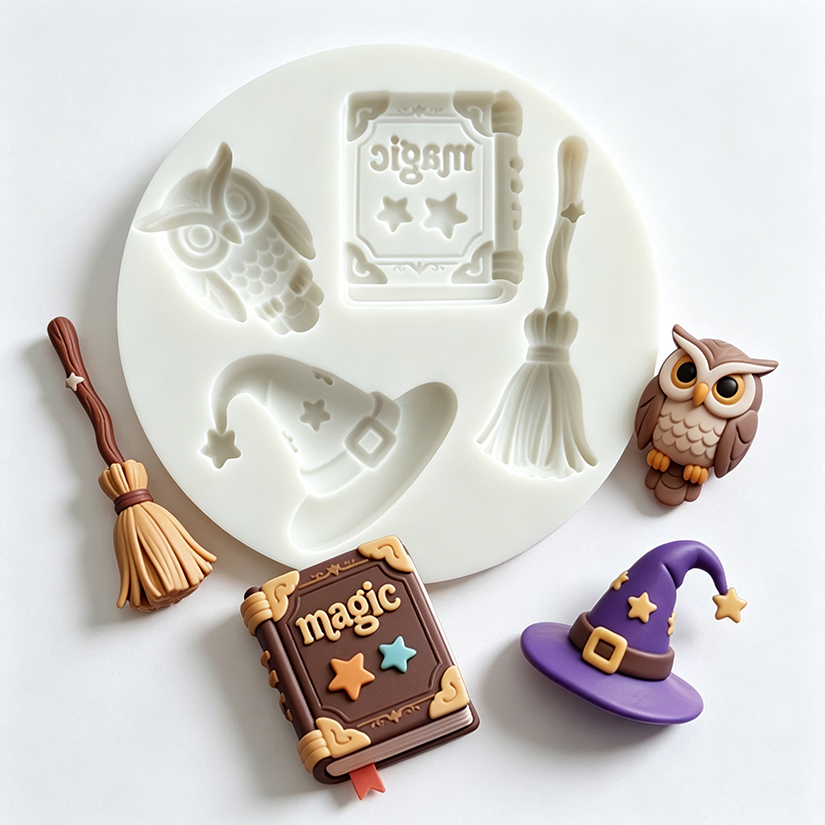 Magic Book Owl Silicone Sugarc - огляд і ціна Bunny Cake Mold