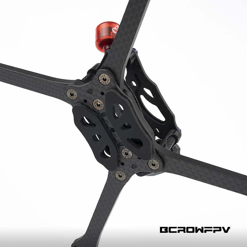 BCROWFPV PRO-V7 5-inch racing  - огляд і ціна Crepe Pan Carbon