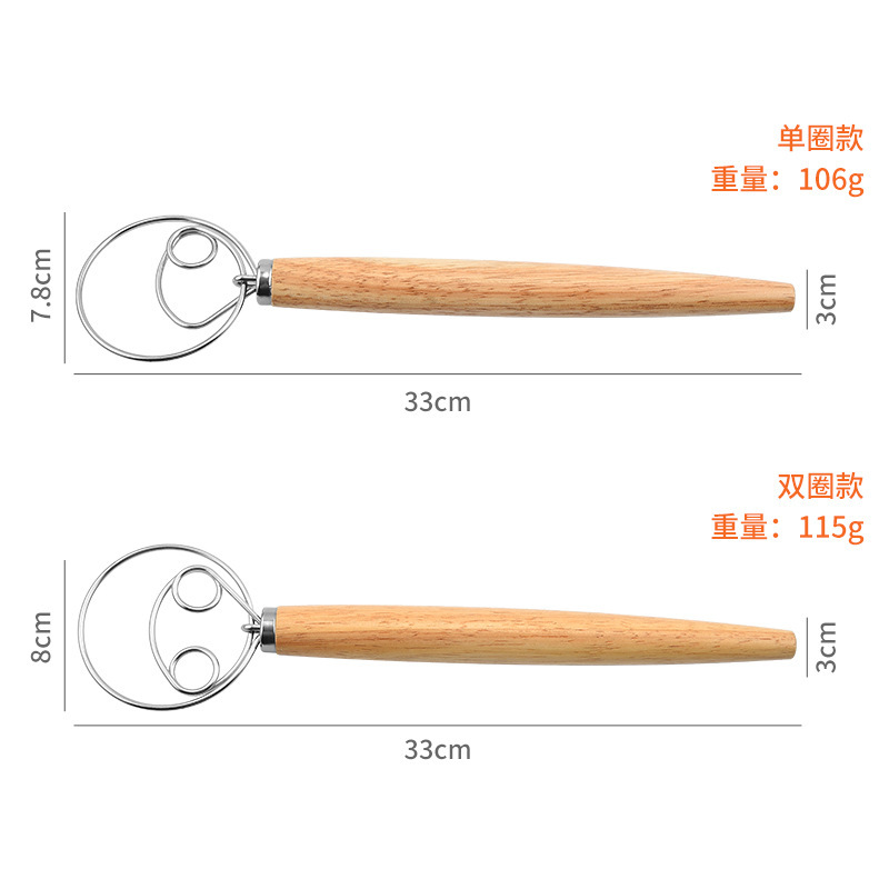 8Pcs 13 Inch Oak Handle Flour  - огляд і ціна Danish Pancake Pan