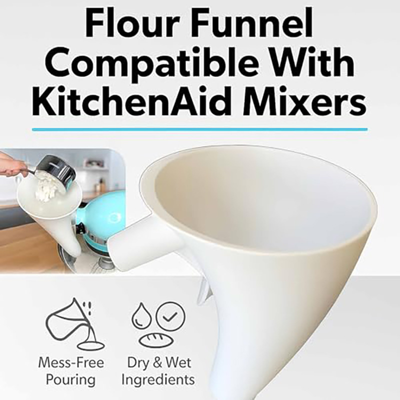 1 Pcs Random Color Flour Funne - огляд і ціна Kitchenaid Mixer Artisan 5Qt