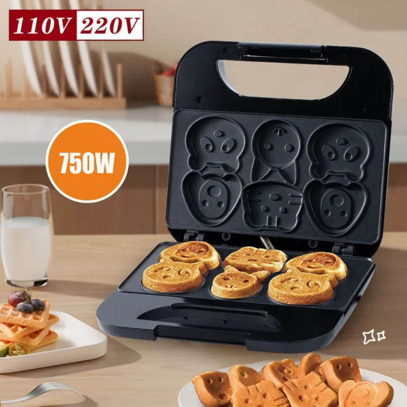 Household Cartoon Biscuit Mach - огляд і ціна Mini Pancake Griddle